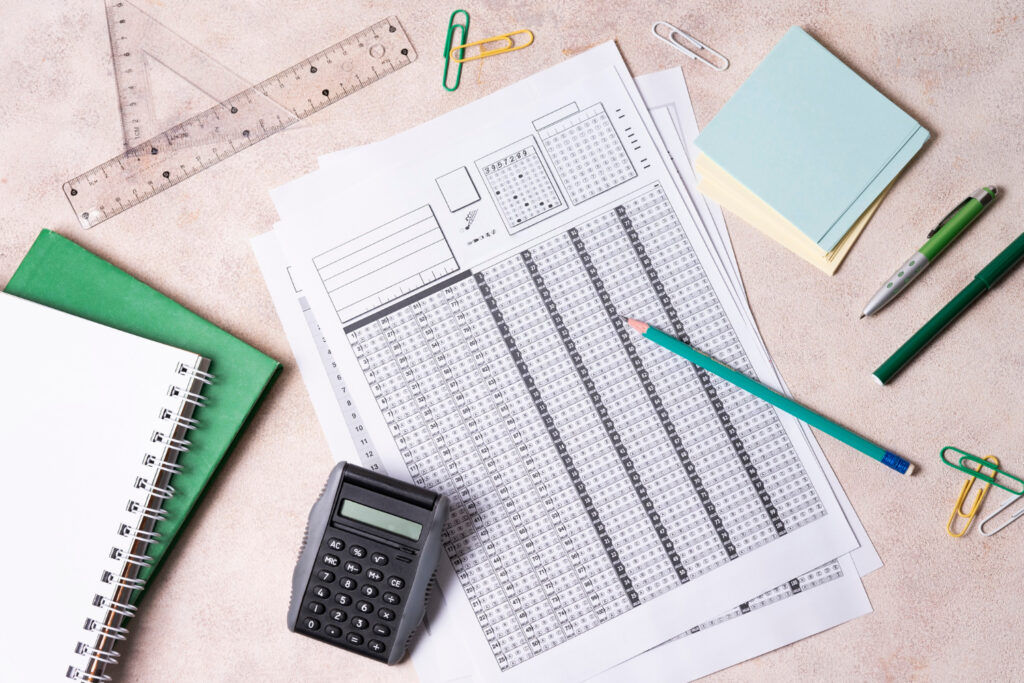 Example GPA chart showing how one C affects overall grade point average