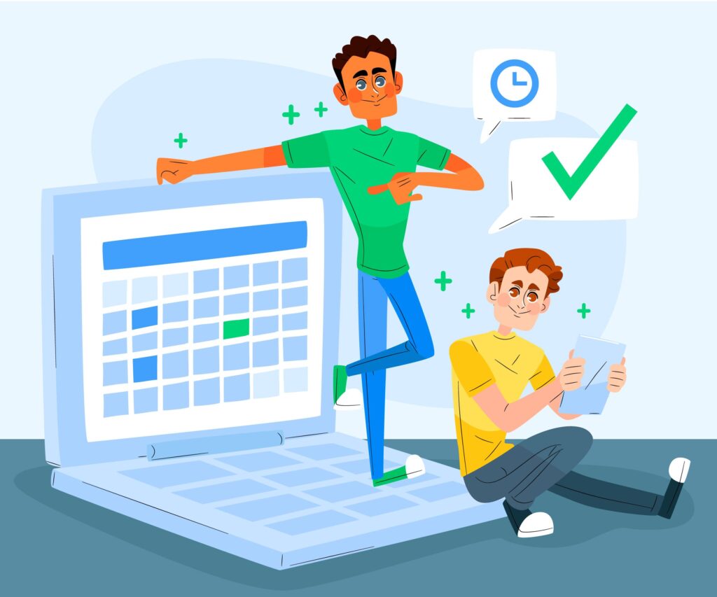 Diagram showing how homework, quizzes, tests, and final exam combine into an overall score