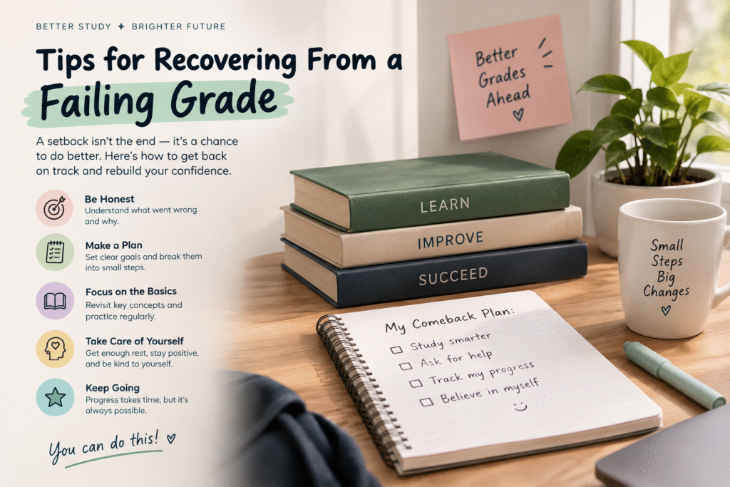 Failing Grade Explained: GPA, Percentage, and How to Recover