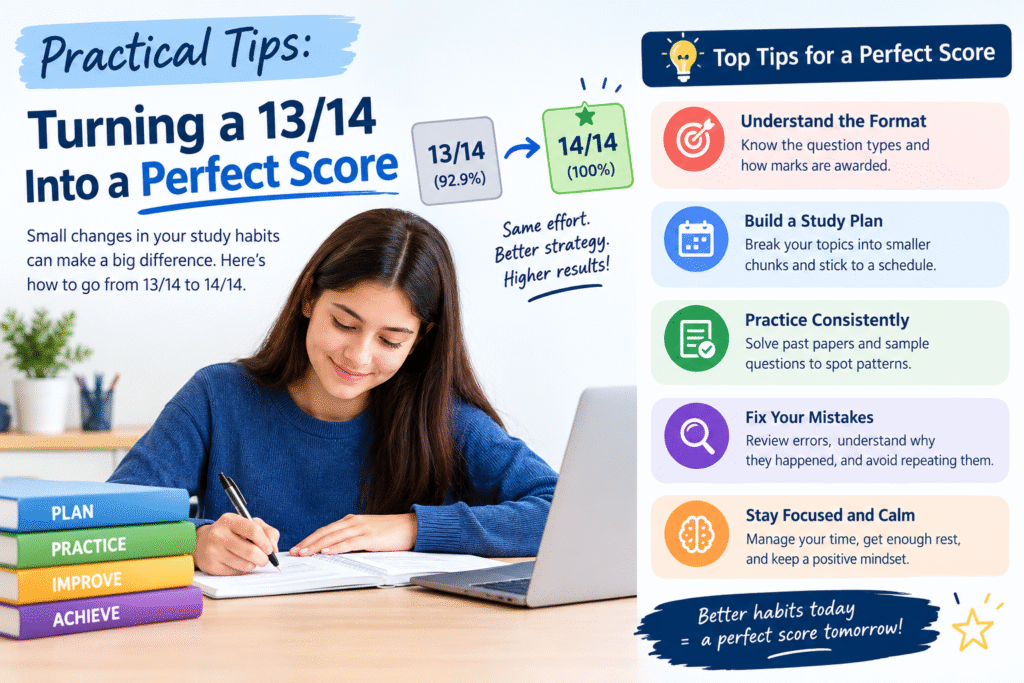 2. 13 Out of 14 Grade: Percentage Calculation and Academic Performance Guide